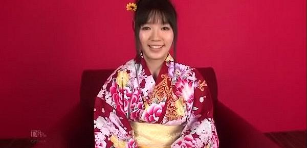  Dazzling casting along kimono girl Chiharu - More at Javhd.net